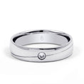 Load image into Gallery viewer, Single Stone Wedding Ring