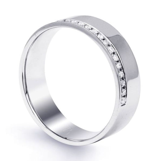 Diamond Set Wedding Ring