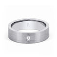 Load image into Gallery viewer, Flat Court Brushed Wedding Ring