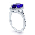 Load image into Gallery viewer, Pear Halo Tanzanite