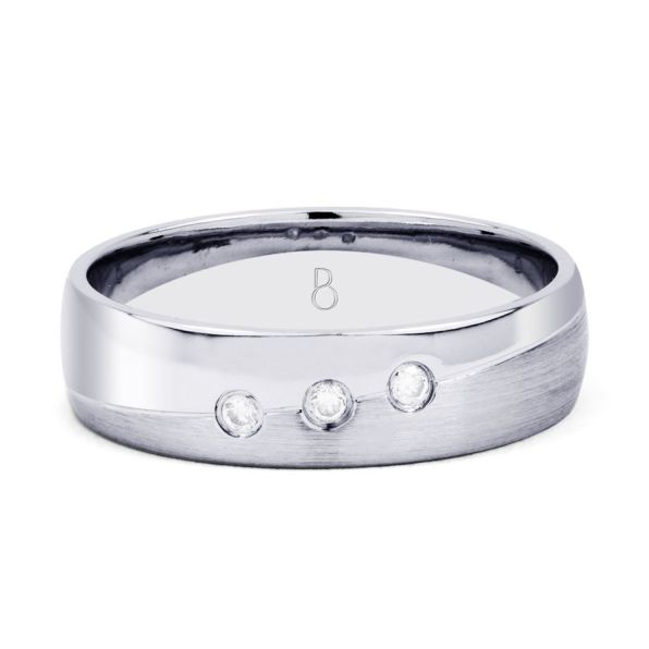 Three Stone Wedding Ring