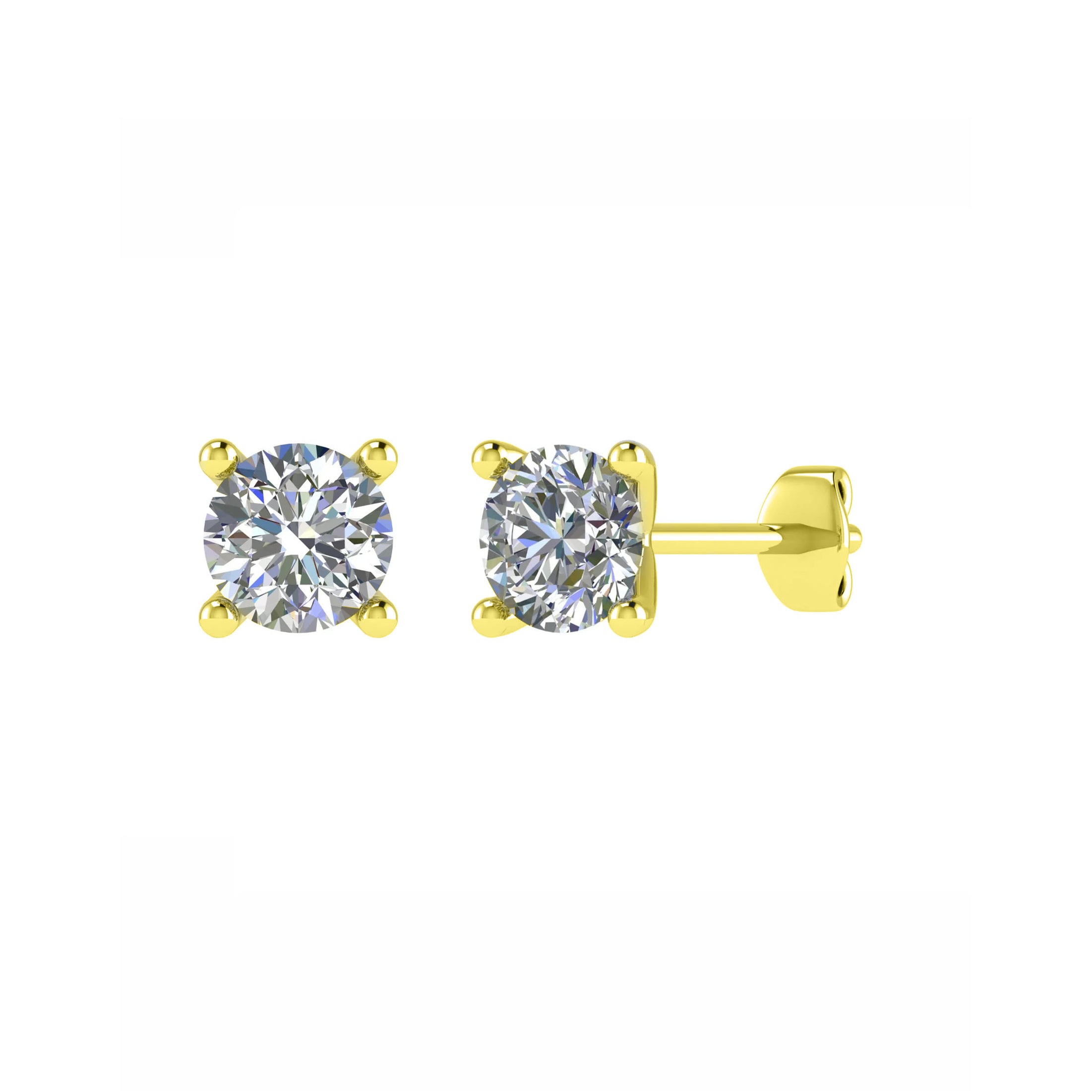 V shape Round Studs