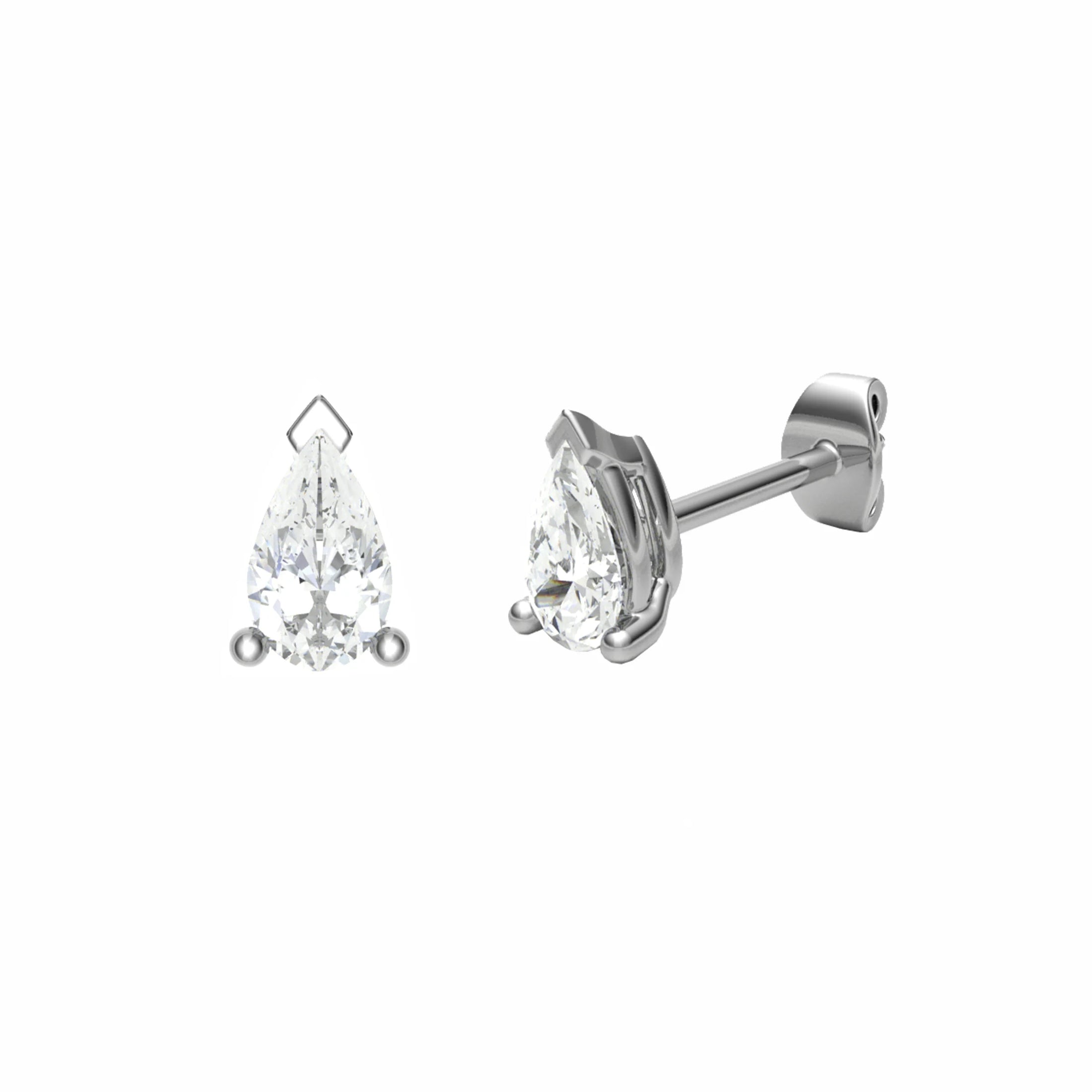 Pear Shape Classic Studs