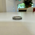 Load image into Gallery viewer, Triple row diamond eternity
