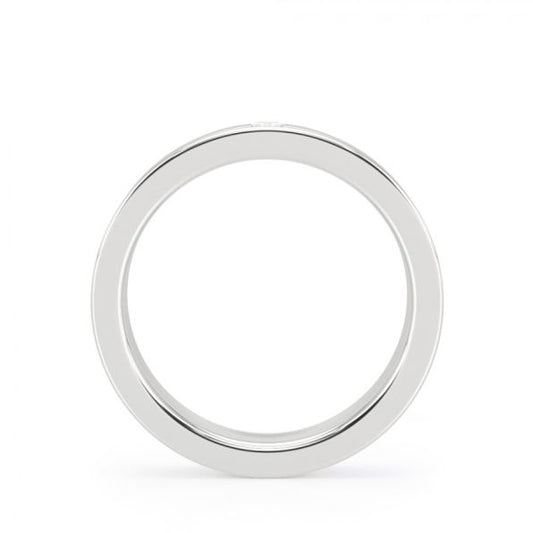Contemprary Diamond Set Wedding Ring