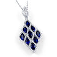 Load image into Gallery viewer, Sapphire Chandelier