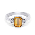 Load image into Gallery viewer, Citrine Octagon
