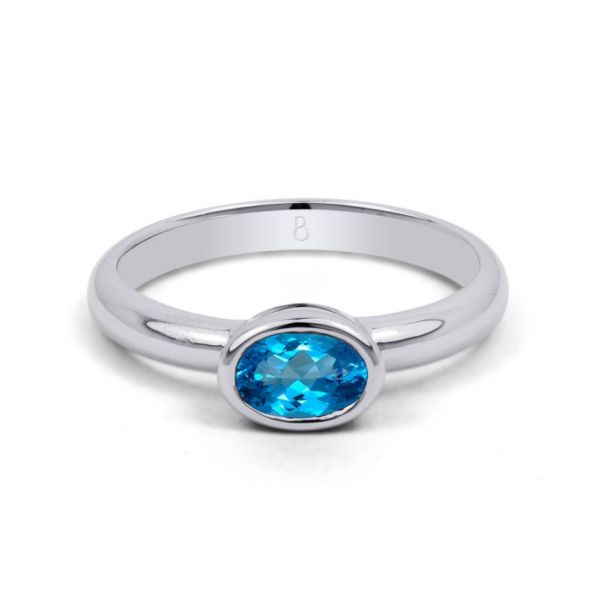 Topaz Birthstone Ring