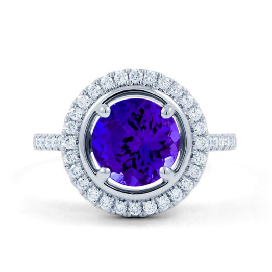 Halo Tanzanite