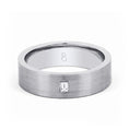 Load image into Gallery viewer, Flat Court Brushed Wedding Ring
