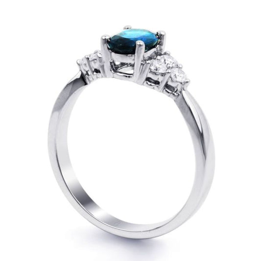 Topaz Engagement Ring