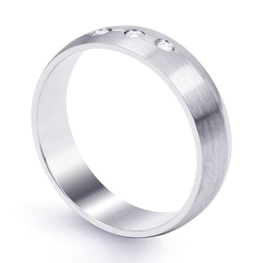 Three Stone Wedding Ring