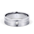 Load image into Gallery viewer, Concave Stud Wedding Ring
